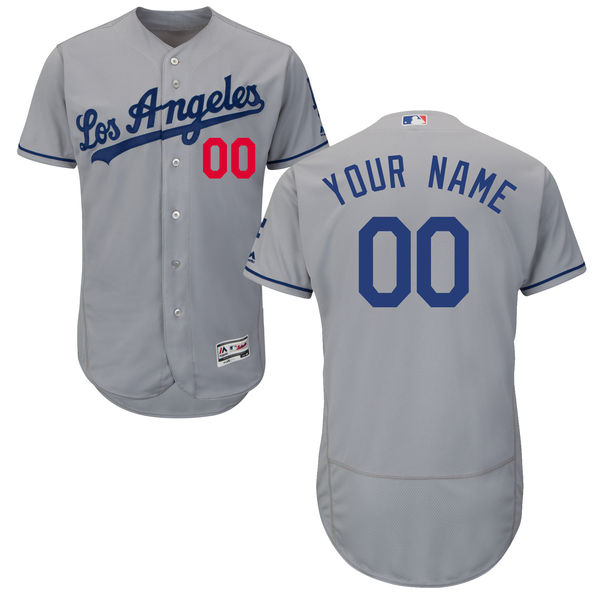 Men's Los Angeles Dodgers Flex Base Custom Jersey MLBC0010 - Click Image to Close